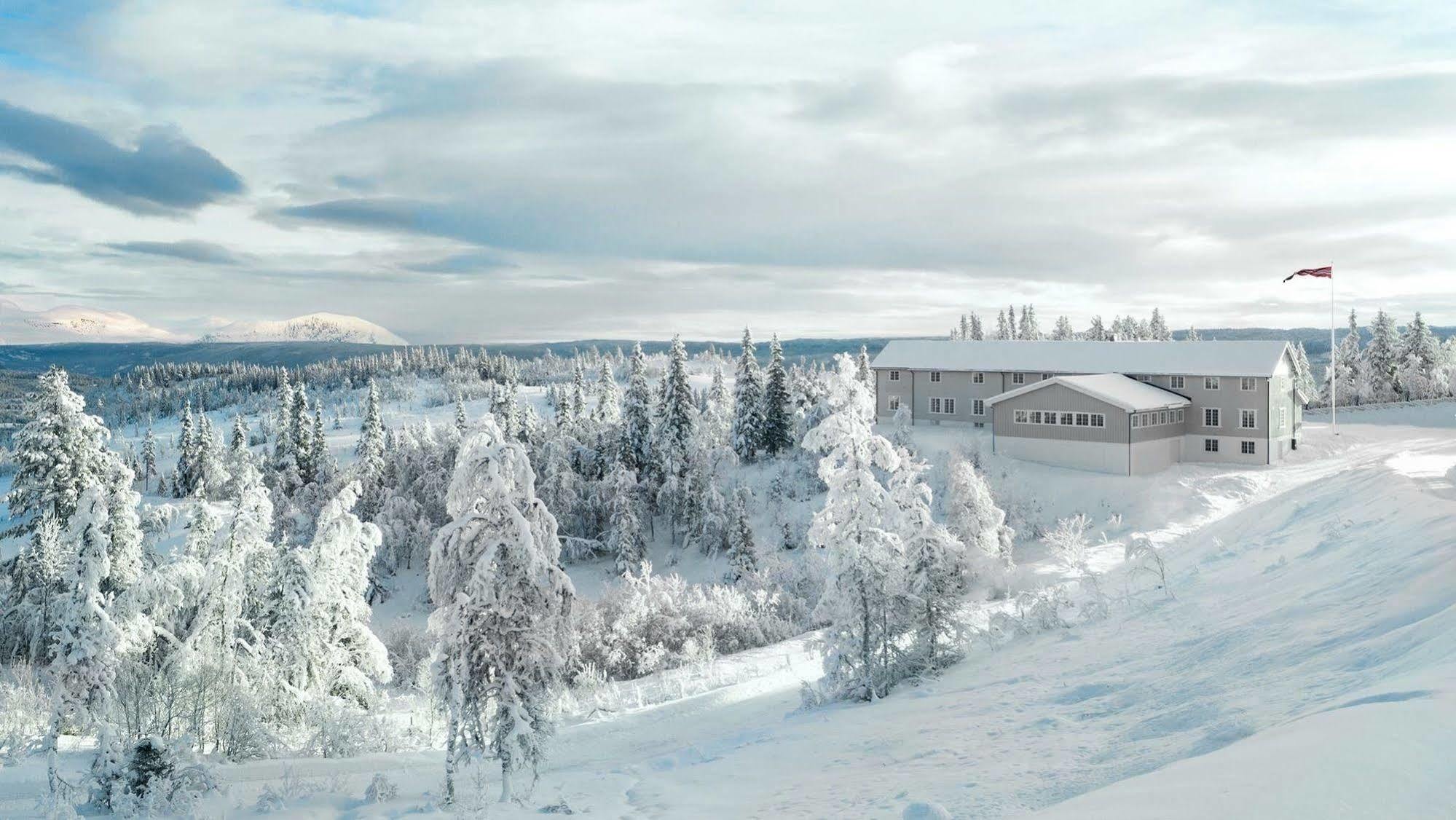 Liatoppen Fjellhotell 奥尔 外观 照片